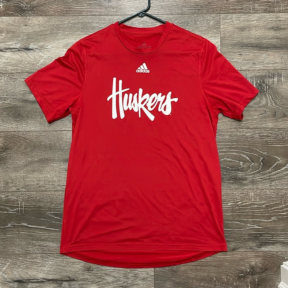 Red Athletic Shirt - University of Nebraska